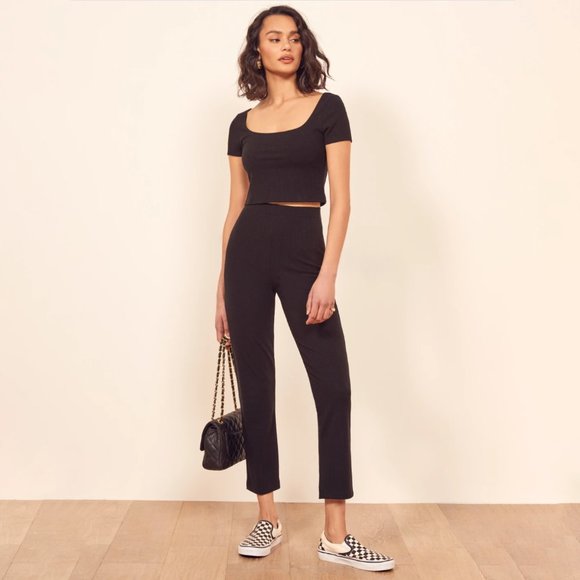 Reformation Pants - Reformation Marion Two Piece Set